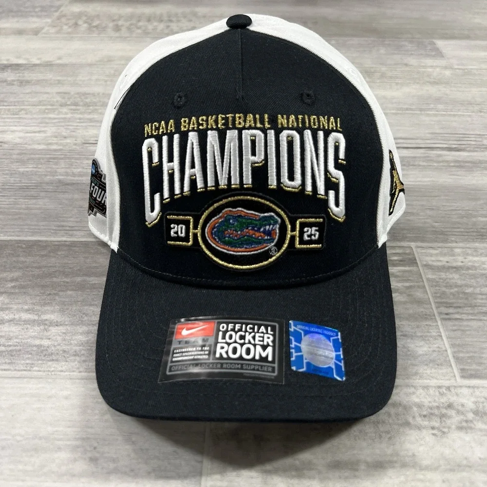 JORDAN Florida Gators‎ 2025 Basketball National Champions Locker Room Hat NEW